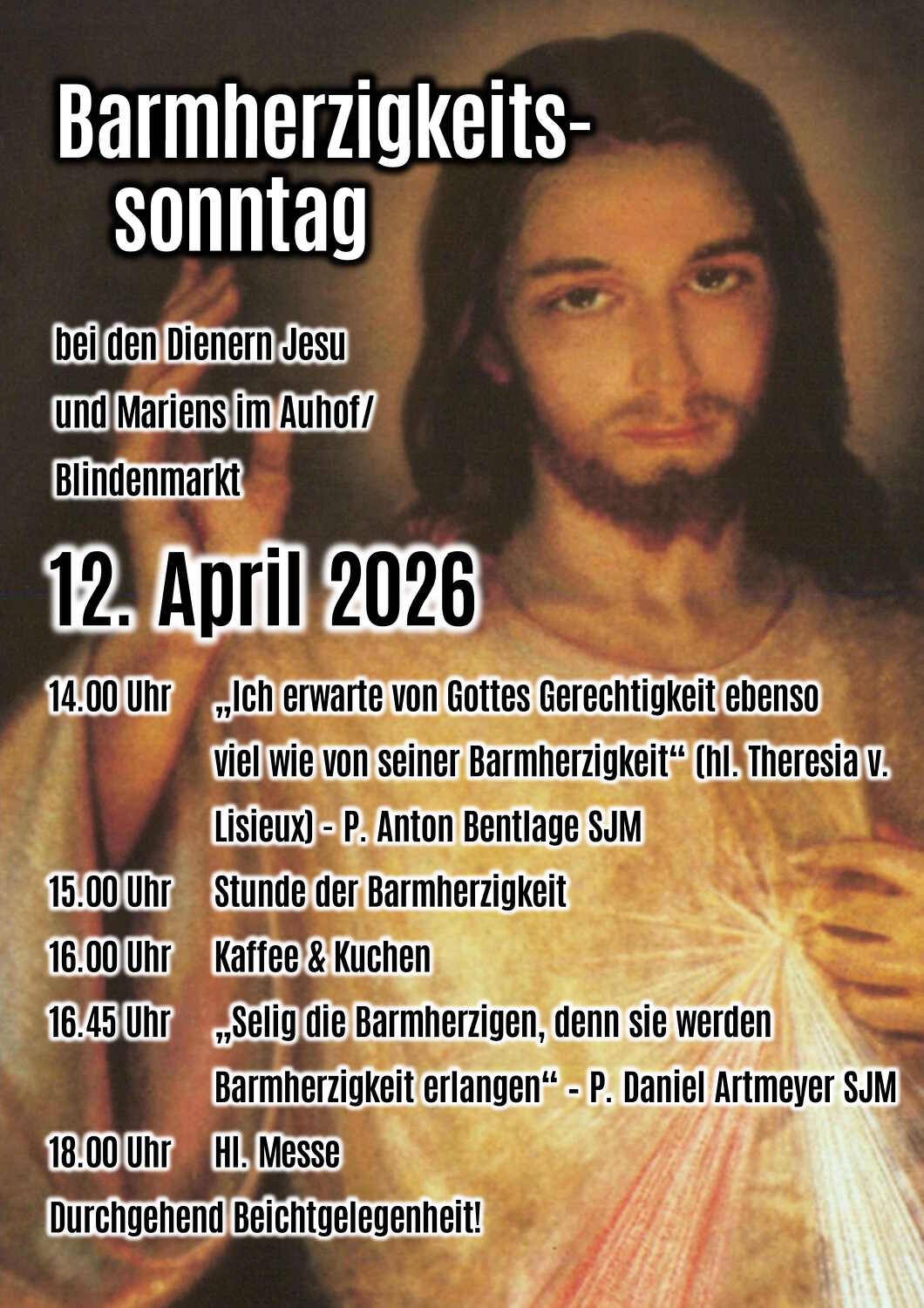 Jesus ich vertraue auf Dich _ Gandenzeit_Ostergemeinschaft