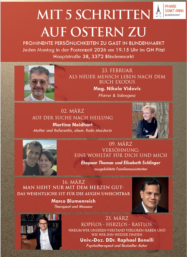 Mit 5 Schritte auf Ostern zu_