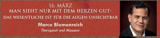 Marco Blumenreich_ Man sieht nur mit dem Herzen gut